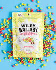 Wiley Wallaby Sourrageous Licorice Bites Peg Bags: 12-Piece Box