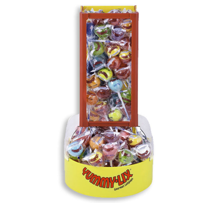 Yummy Lix Lollipop Display: 1-Pack-Candy Warehouse