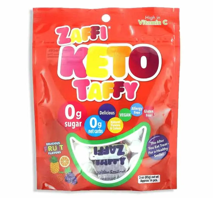 Zollipops Keto Delight Taffy: 24-Pack-Candy Warehouse