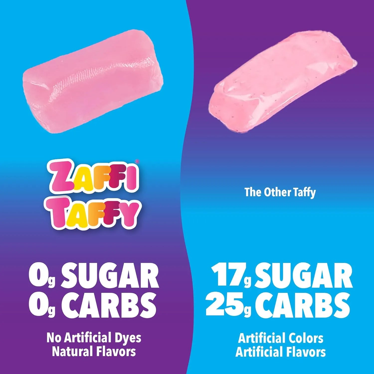 Zollipops Keto Delight Taffy: 24-Pack-Candy Warehouse