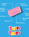 Zolli Zaffi Keto Taffy Assorted Fruit: 24-Piece Case