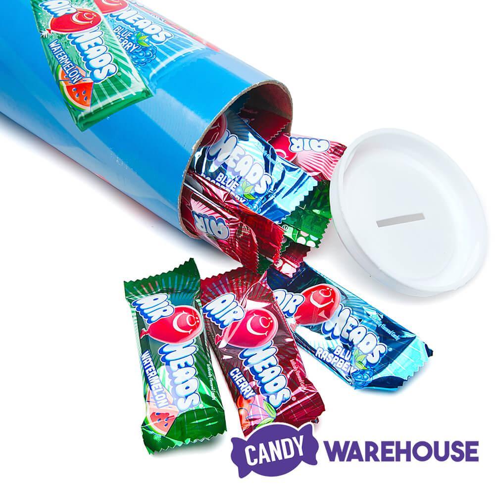 AirHeads Mega Candy Super Tube Bank - Candy Warehouse