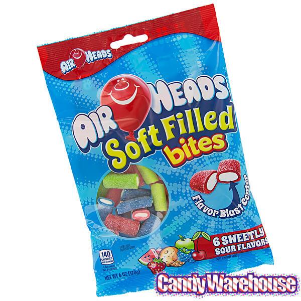 AirHeads Soft Filled Bites Candy Packs: 12-Piece Box - Candy Warehouse