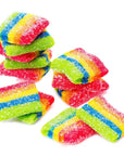 AirHeads Xtremes Sour Belts Bites Candy Packs - Rainbow Berry: 12-Piece Box - Candy Warehouse