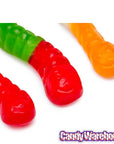 Albanese Assorted Fruit Gummy Worms - Mini: 5LB Bag - Candy Warehouse