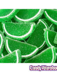 Albanese Candy Fruit Jell Slices - Lime: 5LB Box