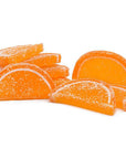 Albanese Candy Fruit Jell Slices - Orange: 5LB Box