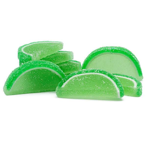 Albanese Candy Fruit Jell Slices - Sour Apple: 5LB Box – Candy Warehouse