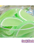 Albanese Candy Fruit Jell Slices - Sour Apple: 5LB Box - Candy Warehouse