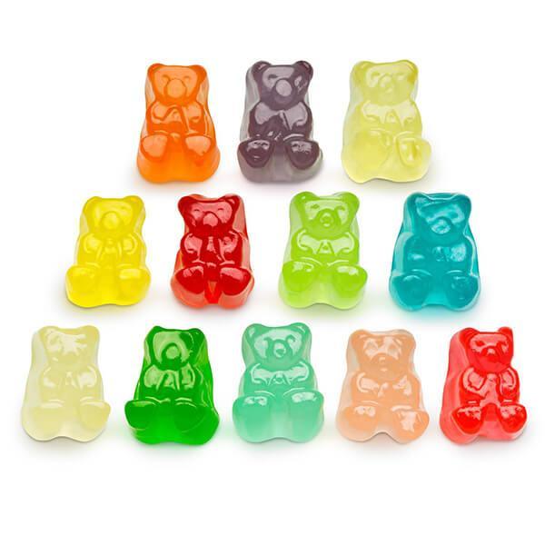 Albanese Cubs 12-Flavors Baby Gummy Bears: 5LB Bag - Candy Warehouse