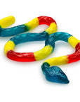 Albanese Giant Gummy Rattlesnakes Candy: 5LB Bag - Candy Warehouse