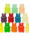 Albanese Gourmet 12-Flavors Gummy Bears: 5LB Bag