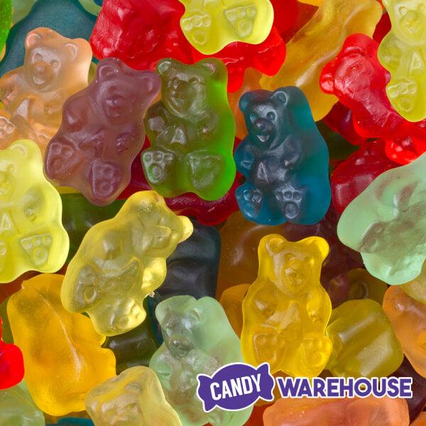 Albanese Gourmet 12-Flavors Gummy Bears: 5LB Bag - Candy Warehouse