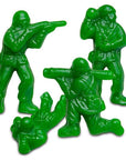 Albanese Green Gummy Army Men: 5LB Bag - Candy Warehouse