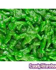 Albanese Green Gummy Army Men: 5LB Bag - Candy Warehouse