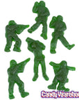 Albanese Green Gummy Army Men: 5LB Bag - Candy Warehouse