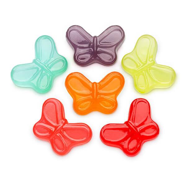 Albanese Gummy Butterflies Assortment - Mini: 5LB Bag - Candy Warehouse