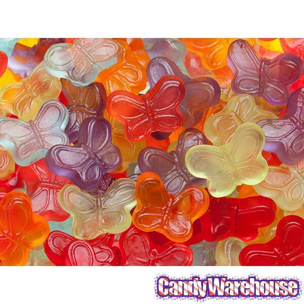 Albanese Gummy Butterflies Assortment - Mini: 5LB Bag - Candy Warehouse