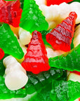 Albanese Gummy Christmas Trees & Snowmen Candy: 5LB Bag - Candy Warehouse