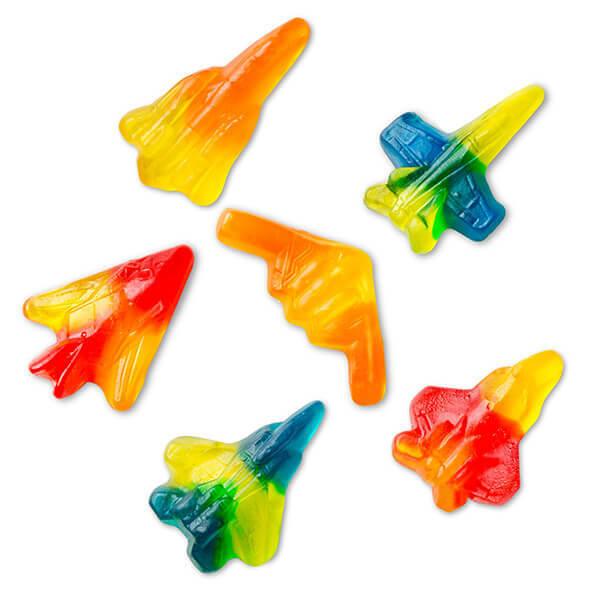 Albanese Gummy Jet Fighters Airplanes: 5LB Bag - Candy Warehouse