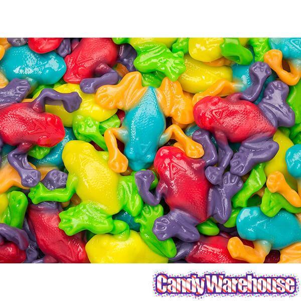 Albanese Gummy Rainforest Frogs: 5LB Bag - Candy Warehouse