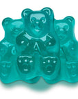 Albanese Light Blue Watermelon Gummy Bears: 5LB Bag