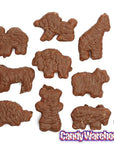 Albanese Milk Chocolate Covered Animal Crackers Candy: 2LB Bag - Candy Warehouse