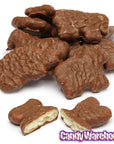 Albanese Milk Chocolate Covered Animal Crackers Candy: 2LB Bag - Candy Warehouse