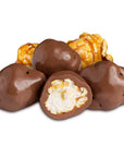 Albanese Milk Chocolate Covered Caramel Coated Popcorn Candy: 3LB Bag - Candy Warehouse