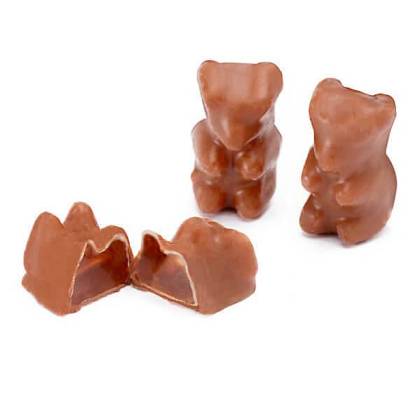 Albanese Milk Chocolate Covered Gummy Bears: 2.25LB Tub - Candy Warehouse