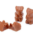 Albanese Milk Chocolate Covered Gummy Bears: 2.25LB Tub - Candy Warehouse