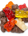 Albanese Milk Chocolate Covered Gummy Bears: 2.25LB Tub - Candy Warehouse