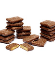 Albanese Milk Chocolate Covered Mini Graham Crackers Candy: 3LB Bag - Candy Warehouse