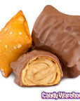 Albanese Milk Chocolate Covered Peanut Butter Filled Pretzels Candy: 3LB Bag