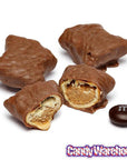 Albanese Milk Chocolate Covered Peanut Butter Filled Pretzels Candy: 3LB Bag