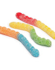 Albanese Neon Sour Gummy Worms: 4.5LB Bag - Candy Warehouse