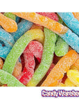 Albanese Neon Sour Gummy Worms: 4.5LB Bag - Candy Warehouse