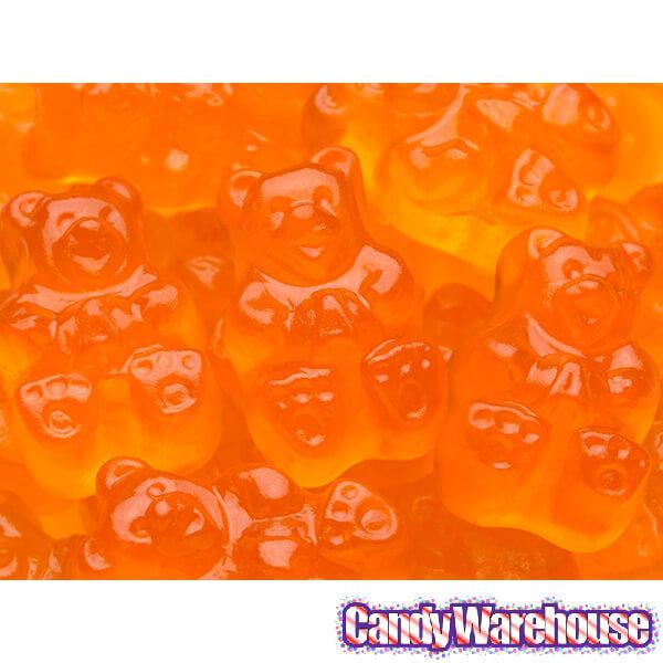 Albanese Orange Gummy Bears: 5LB Bag - Candy Warehouse