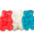 Albanese Patriotic USA Red, White, & Blue Gummy Bears: 5LB Bag - Candy Warehouse