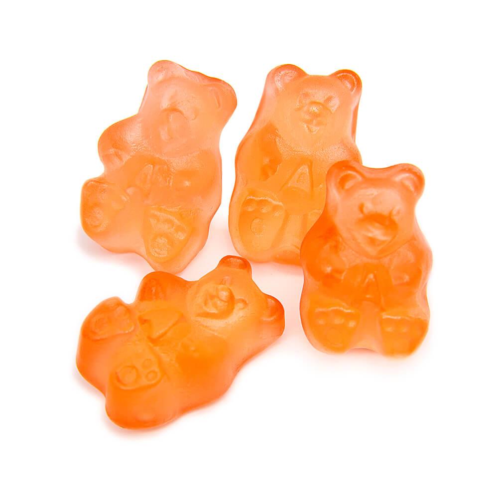 Albanese Pink Grapefruit Gummy Bears: 5LB Bag | Candy Warehouse