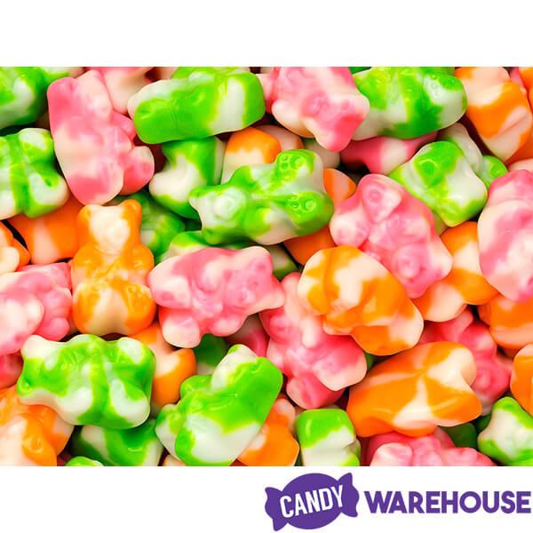 Albanese Sherbet Gummy Bears: 9-Ounce Bag - Candy Warehouse