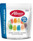 Albanese Sour Gummy Bears 12-Flavors: 32-Ounce Bag