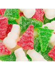 Albanese Sour Gummy Christmas Trees & Snowmen: 4.5LB Bag - Candy Warehouse