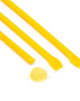 Albert's Candy Powder Filled Plastic Mini Straws - Banana: 240-Piece Bag - Candy Warehouse