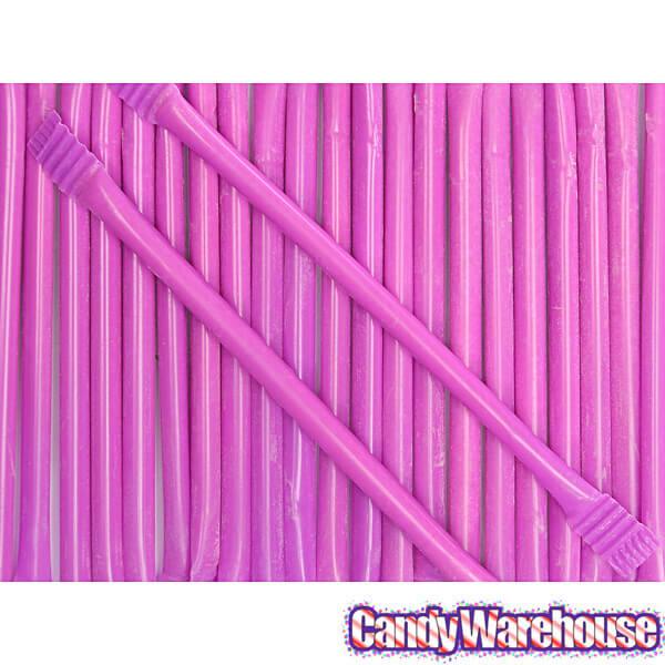 Albert's Candy Powder Filled Plastic Mini Straws - Bubblegum: 240-Piece Bag - Candy Warehouse