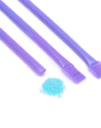 Albert's Candy Powder Filled Plastic Mini Straws - Grape: 240-Piece Bag - Candy Warehouse