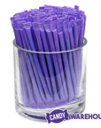 Albert's Candy Powder Filled Plastic Mini Straws - Grape: 240-Piece Bag - Candy Warehouse