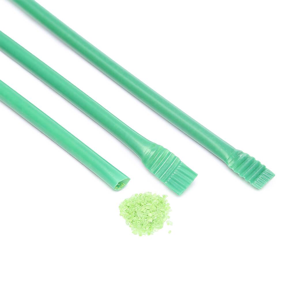 Albert's Candy Powder Filled Plastic Mini Straws - Watermelon: 240-Piece Bag - Candy Warehouse