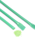 Albert's Candy Powder Filled Plastic Mini Straws - Watermelon: 240-Piece Bag