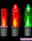 Albert's Christmas Light Bulb Lollipops: 12-Piece Display